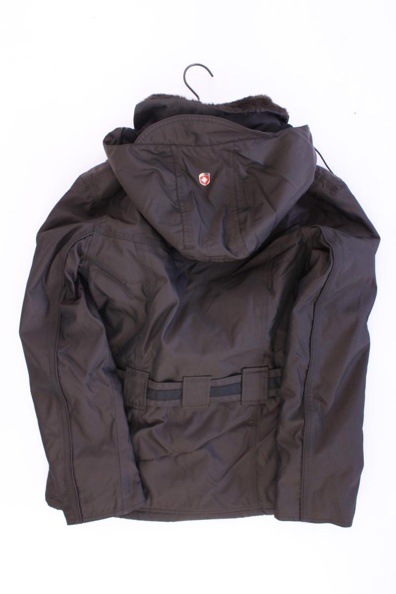 Wellensteyn Jacke Modell Zermatt Gr. S mit Gürtel braun aus Polyamid