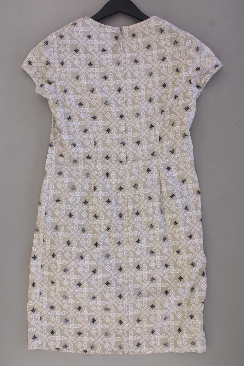 Marc O'Polo Kurzarmkleid Gr. 38 mit Blumenmuster creme aus Baumwolle