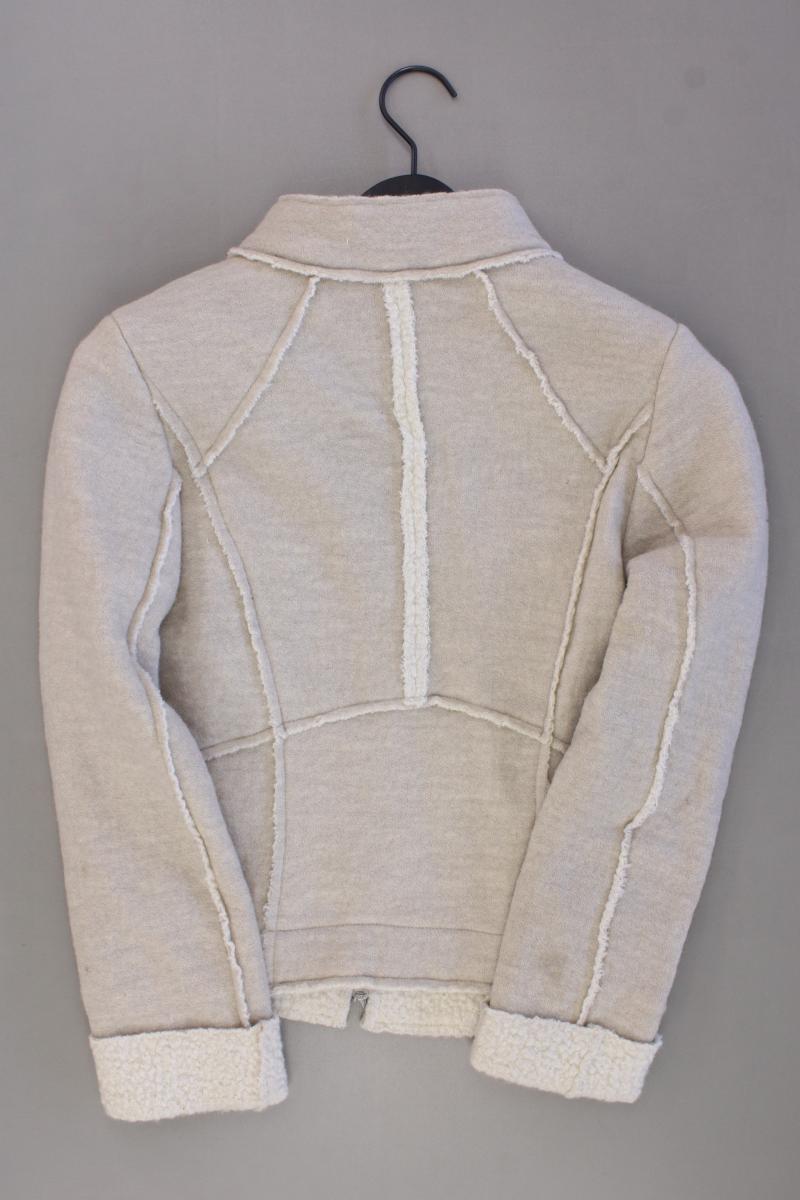 Marc Cain Regular Jacke Gr. 36 creme aus Mohair