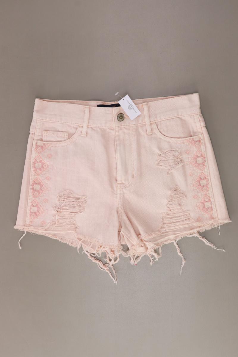 Hollister Hotpants Gr. W24 rosa aus Baumwolle