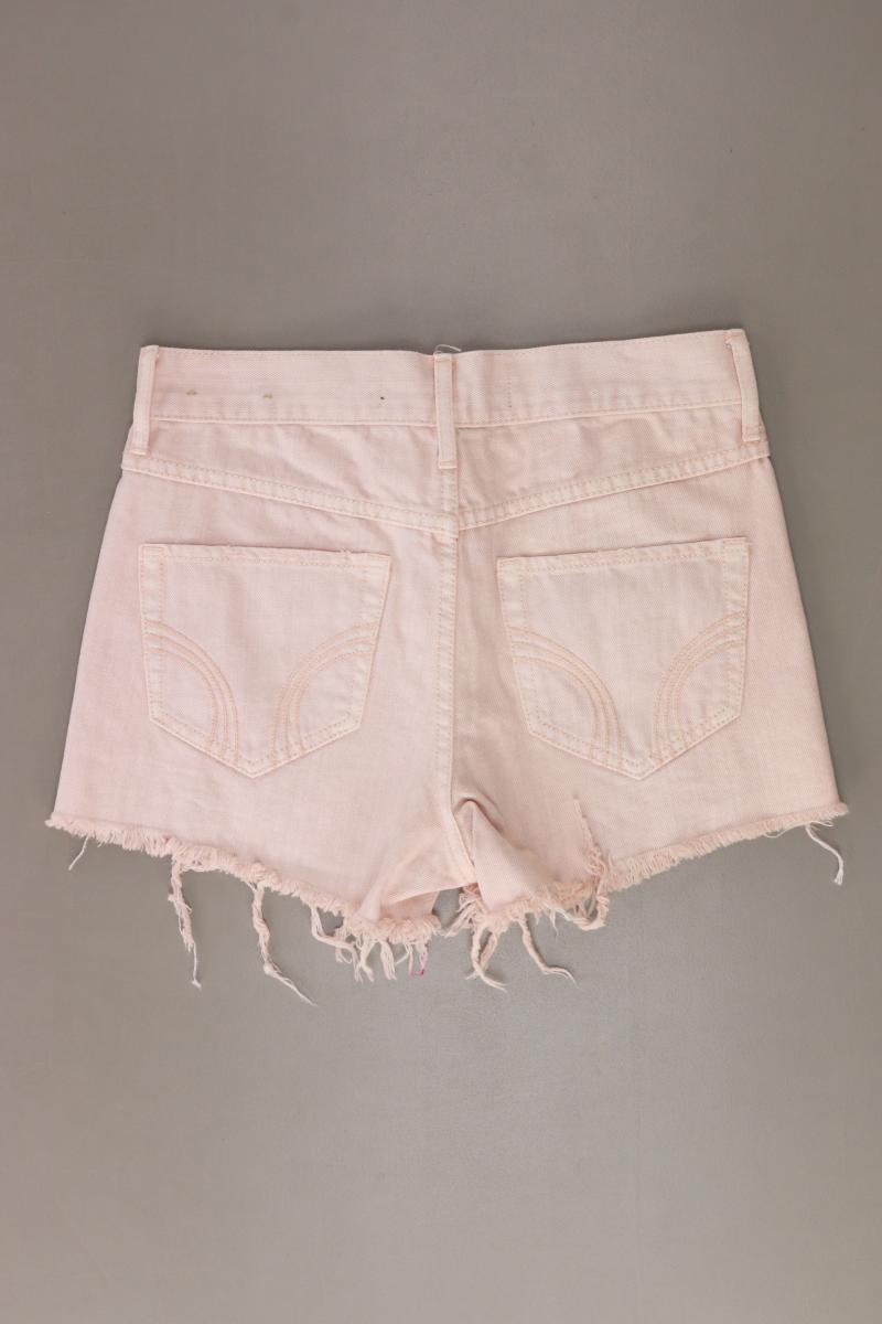 Hollister Hotpants Gr. W24 rosa aus Baumwolle