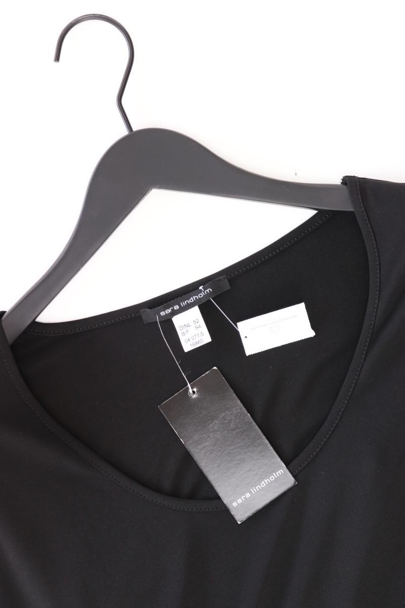 Sara Lindholm Langarmkleid Gr. 52 neu mit Etikett schwarz aus Polyester