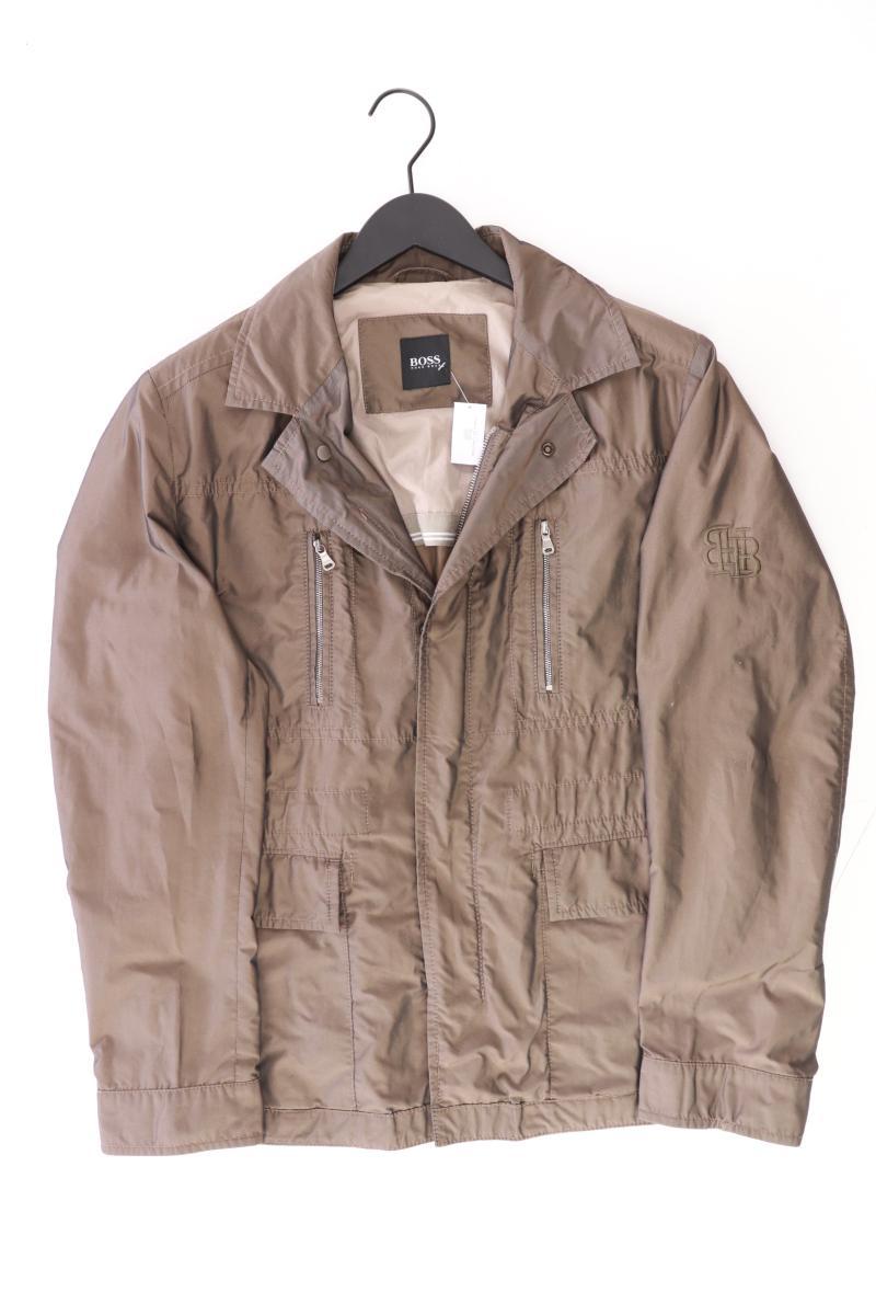 BOSS by Hugo Boss Lange Jacke Gr. 48 braun aus Polyester