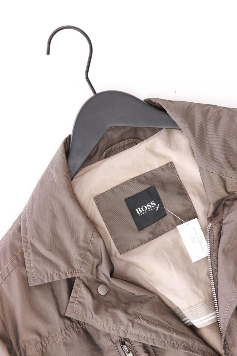 BOSS by Hugo Boss Lange Jacke Gr. 48 braun aus Polyester
