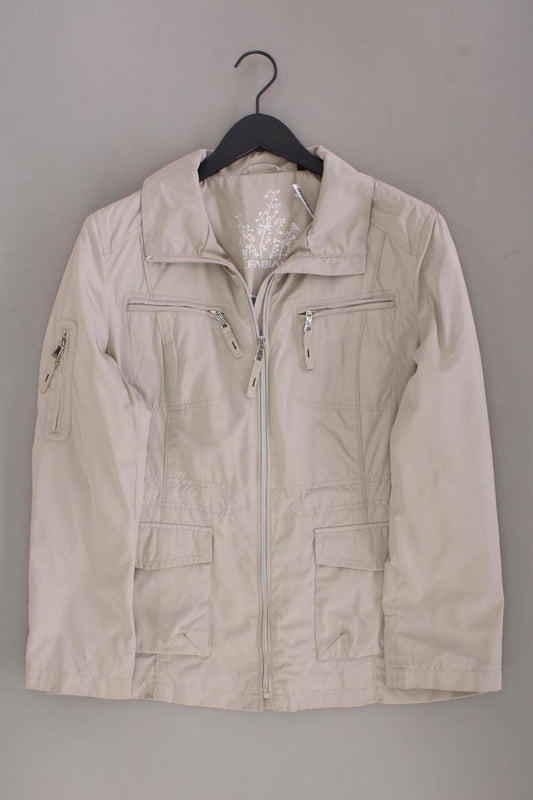FABIANI Übergangsjacke Gr. 42 creme aus Polyester