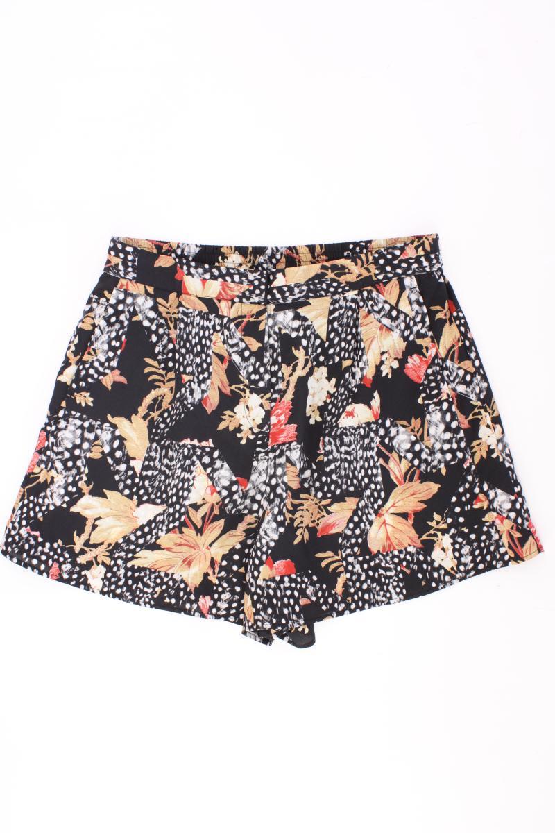 Topshop Shorts Gr. 40 mit Blumenmuster mehrfarbig aus Polyester