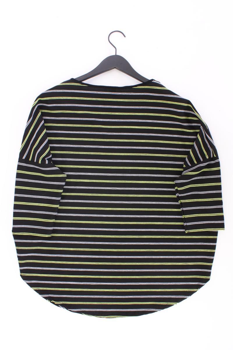 Liberty Ringelshirt Gr. XL gestreift 3/4 Ärmel schwarz aus Viskose