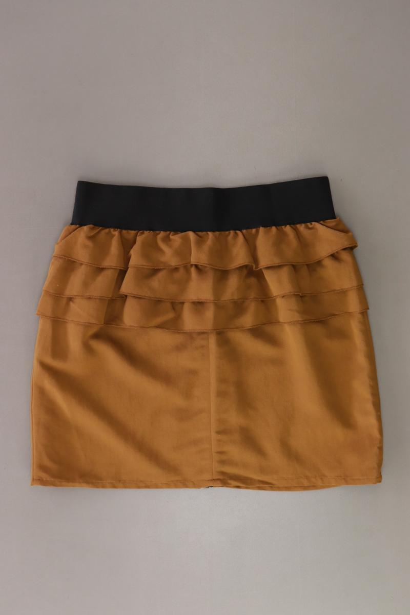 Review Kurzer Rock Gr. XS gelb aus Rayon
