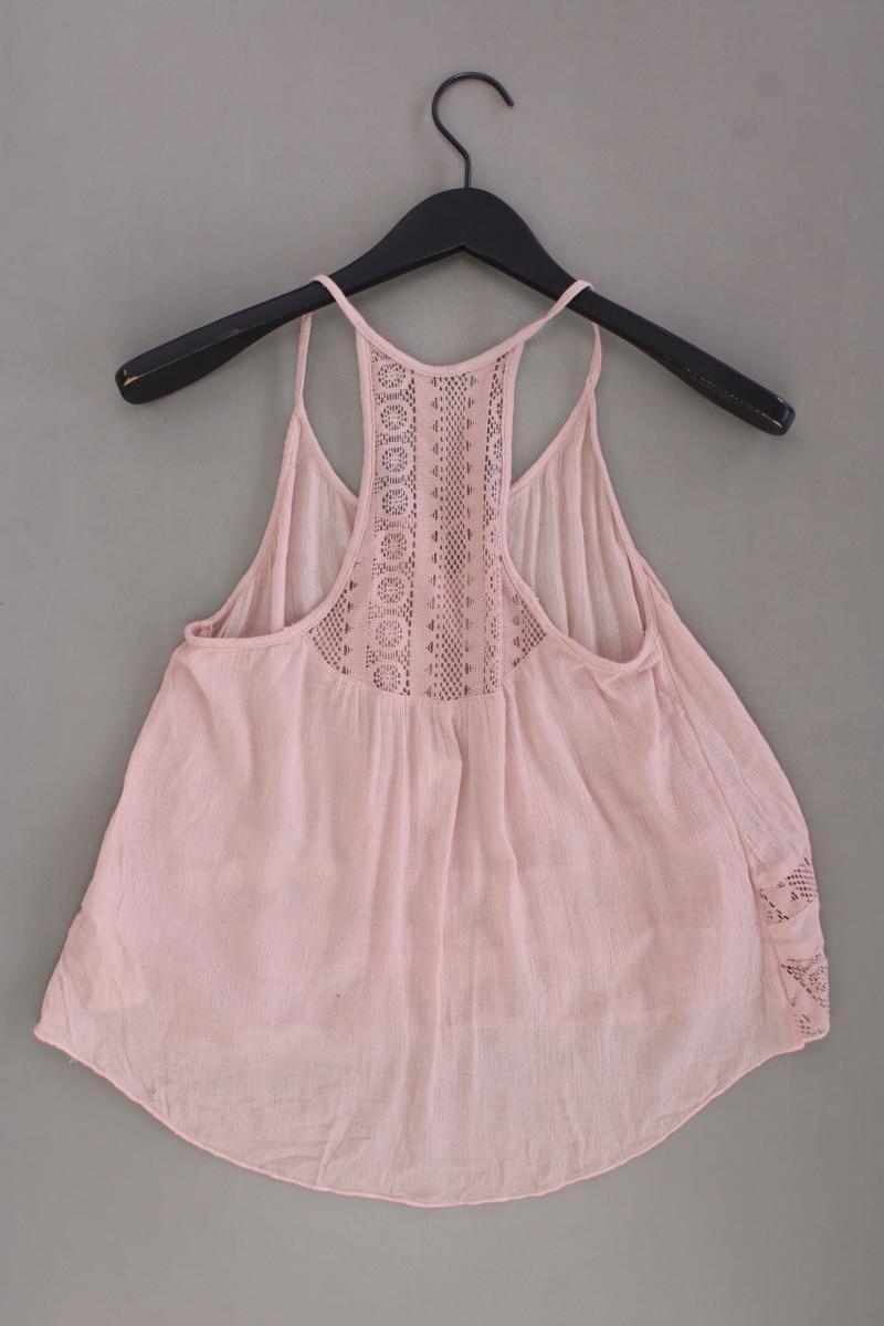 Hollister Spaghetti-Top Gr. XS rosa aus Baumwolle