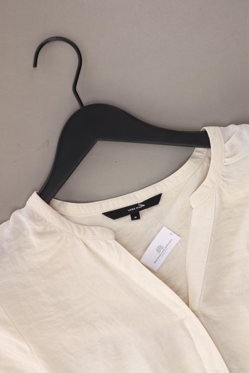Vero Moda Langarmbluse Gr. M creme aus Polyester