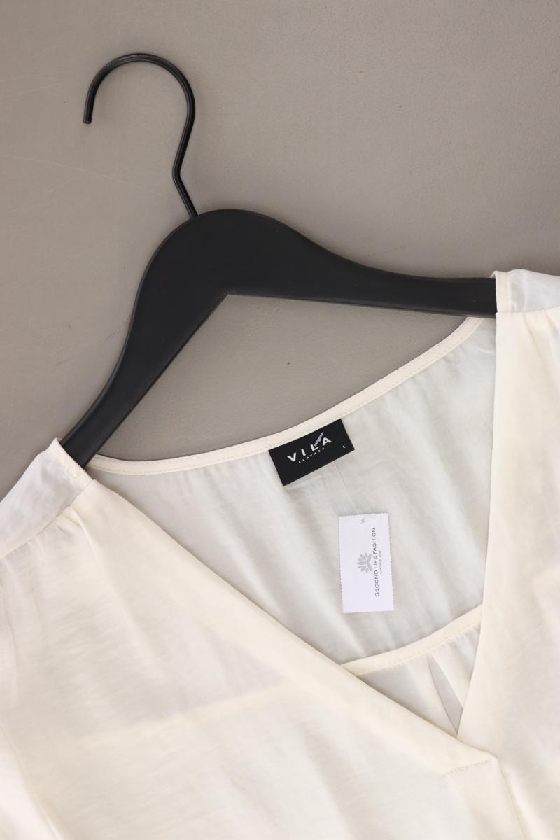 Vila Langarmbluse Gr. L creme aus Polyester