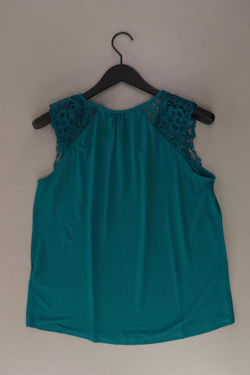 Street One Ärmellose Bluse Gr. 40 grün aus Viskose