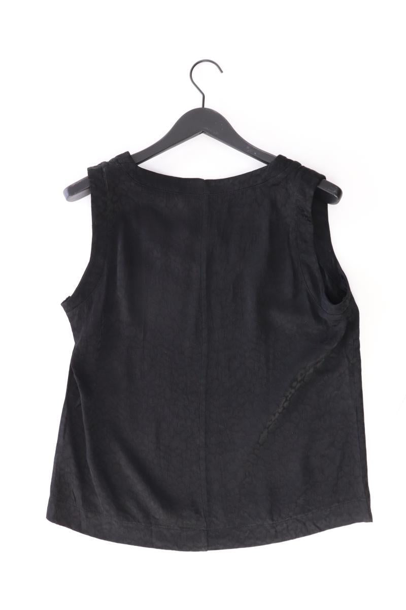 Cream Ärmellose Bluse Gr. 40 mit Tierdruck schwarz aus Viskose