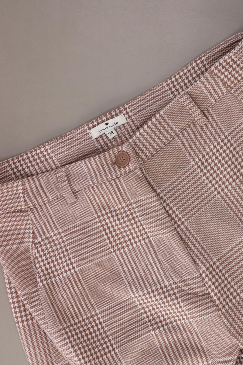 Tom Tailor Hose Gr. 38 hahnentritt neuwertig braun aus Polyester