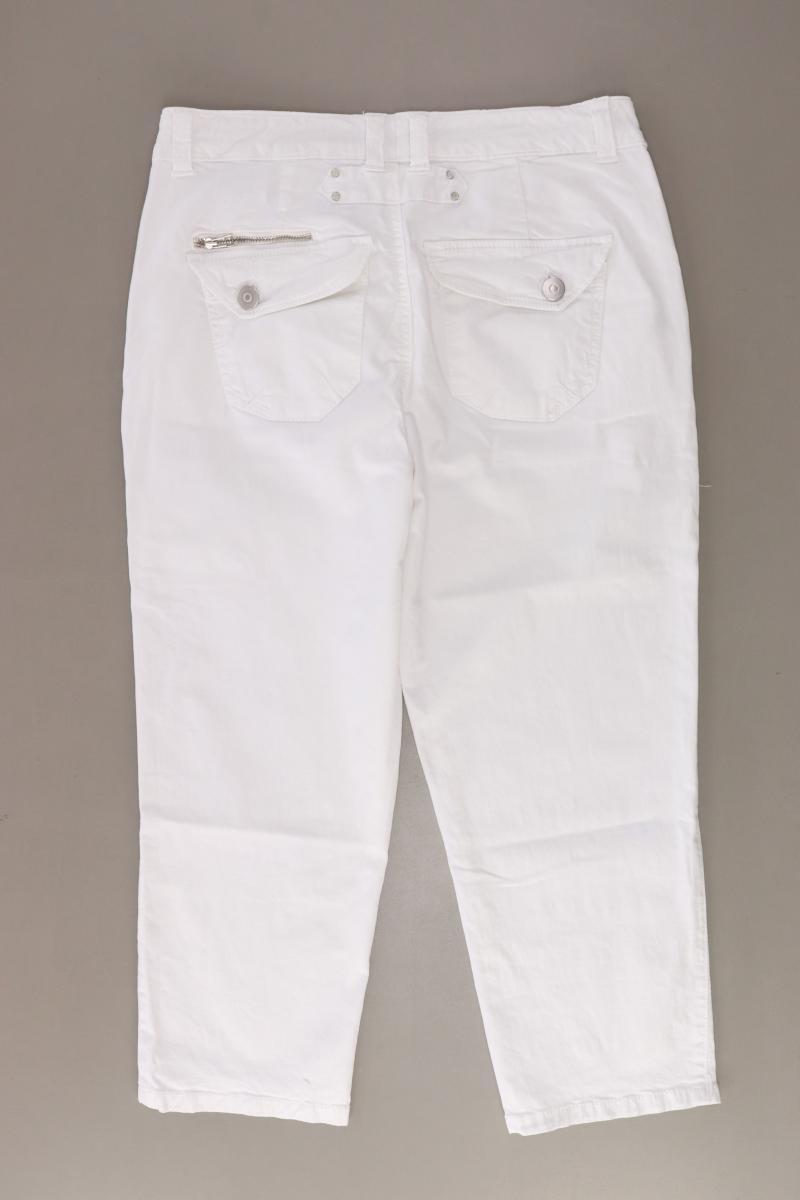 Anna Montana 7/8 Hose Gr. 38 neuwertig weiß aus Baumwolle