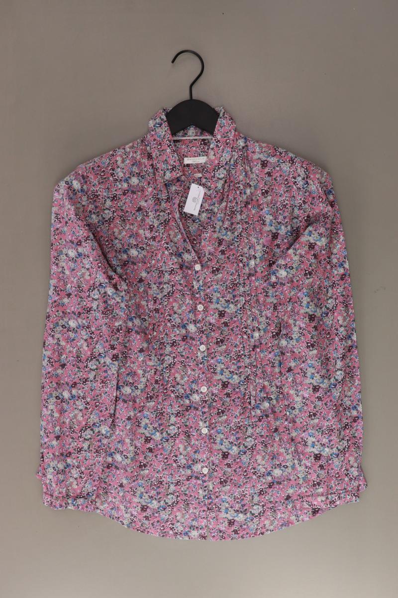 Basefield Langarmbluse Gr. S mit Blumenmuster rosa aus Baumwolle