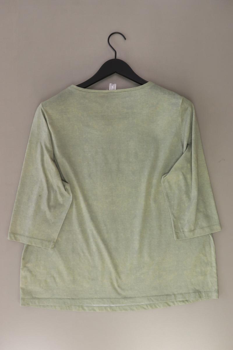 Mona Regular Shirt Gr. 50 3/4 Ärmel grün aus Polyester