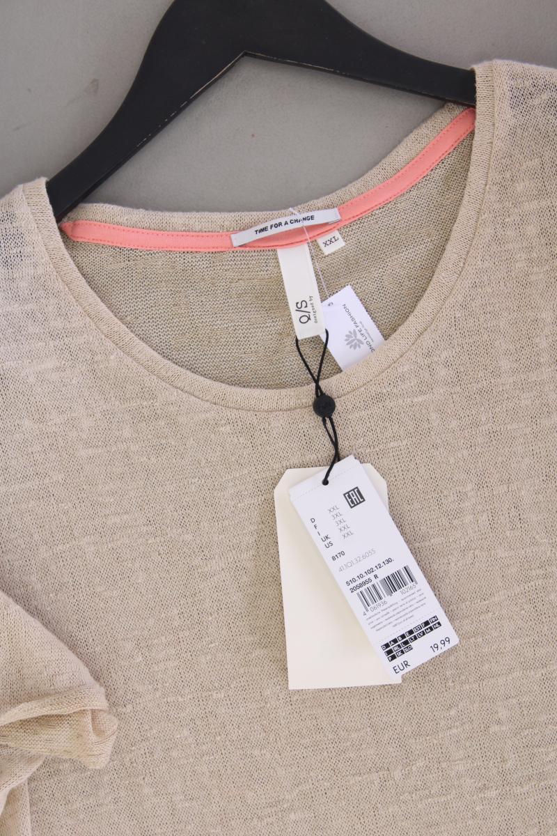 QS by s.Oliver T-Shirt Gr. XXL neu mit Etikett Neupreis: 19,99€! Kurzarm braun