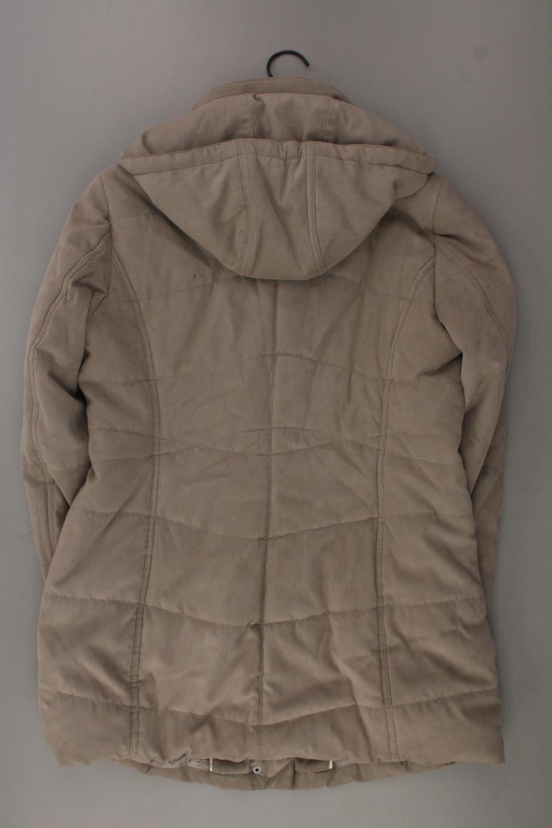 Madeleine Kapuzenmantel Gr. 40 braun aus Polyester