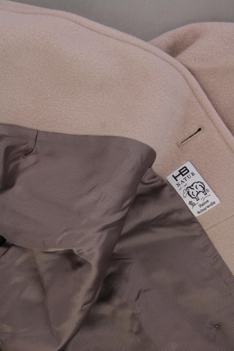 HB Natur Wollmantel Gr. 44 creme