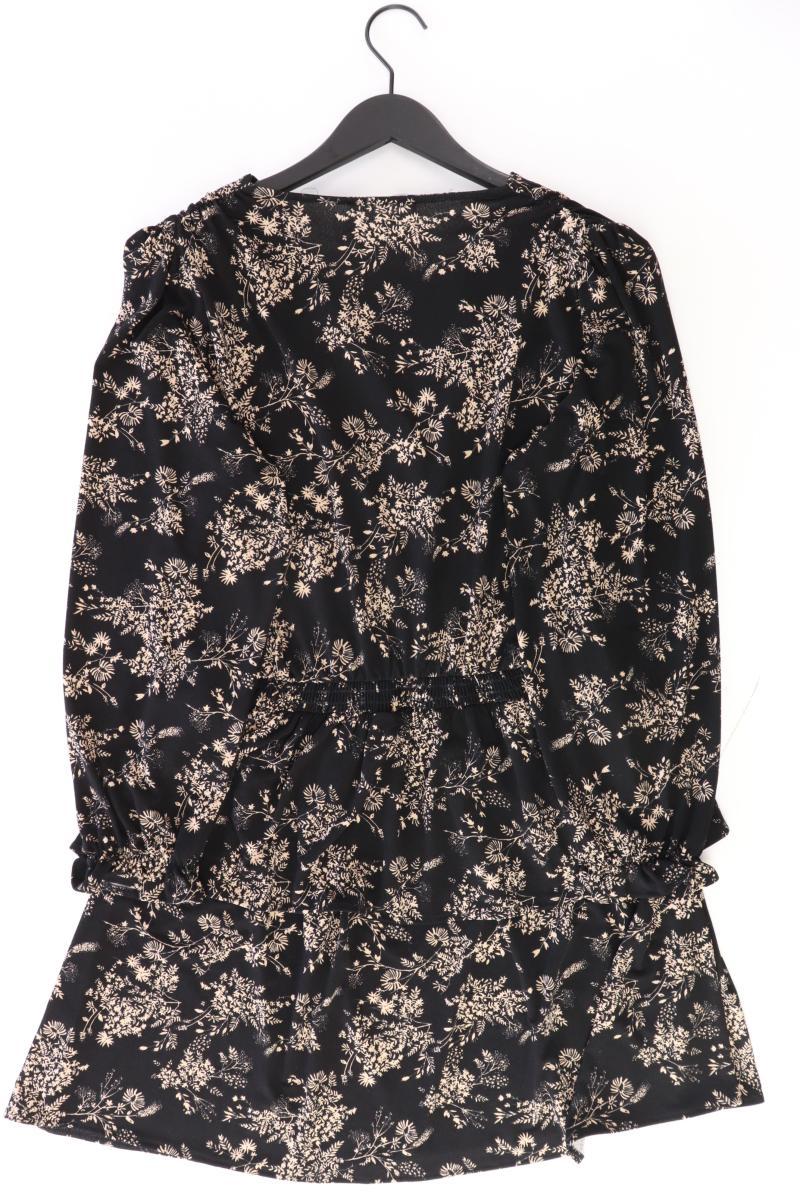 Mango Langarmkleid Gr. L schwarz aus Polyester