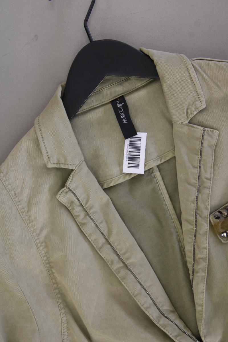 Marc Cain Classic Jacke Gr. 42 neuwertig olivgrün