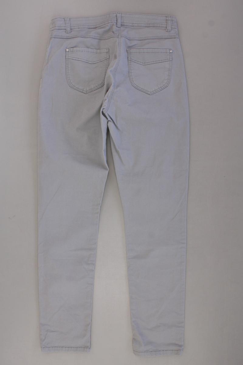 Adagio Five-Pocket-Hose Gr. 38 Modell Johanna grau aus Baumwolle