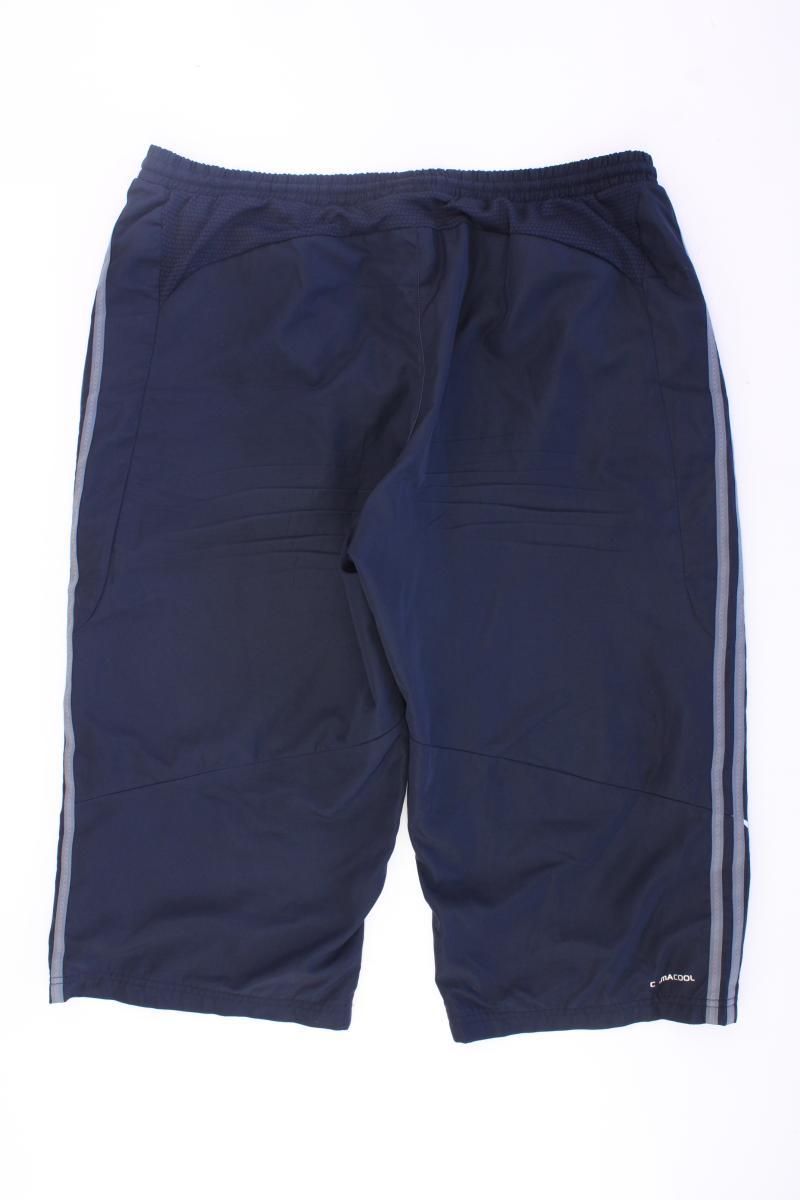 Adidas Sporthose Gr. XXL blau aus Polyester