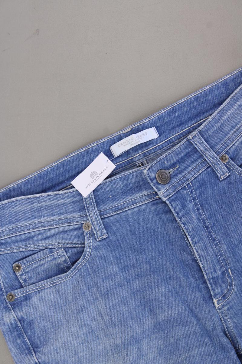 Cambio Skinny Jeans Gr. 38 blau