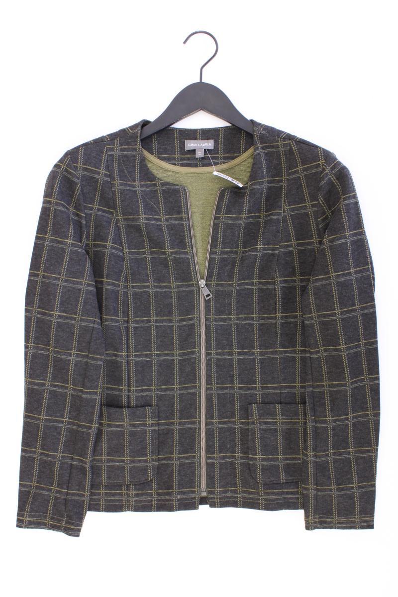 Gina Laura Classic Blazer Gr. 40 olivgrün aus Polyester