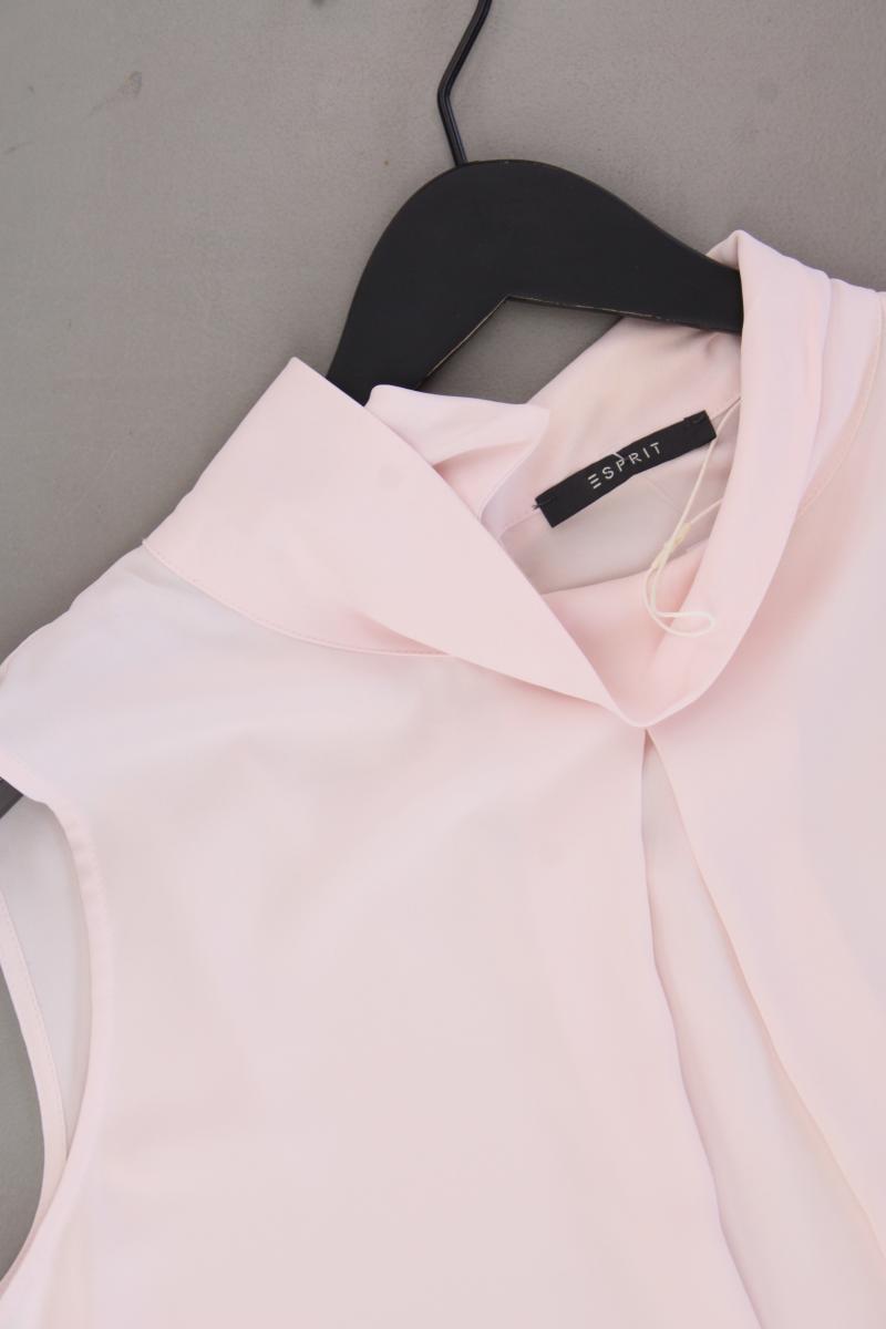 Esprit Ärmellose Bluse Gr. 44 rosa aus Polyester