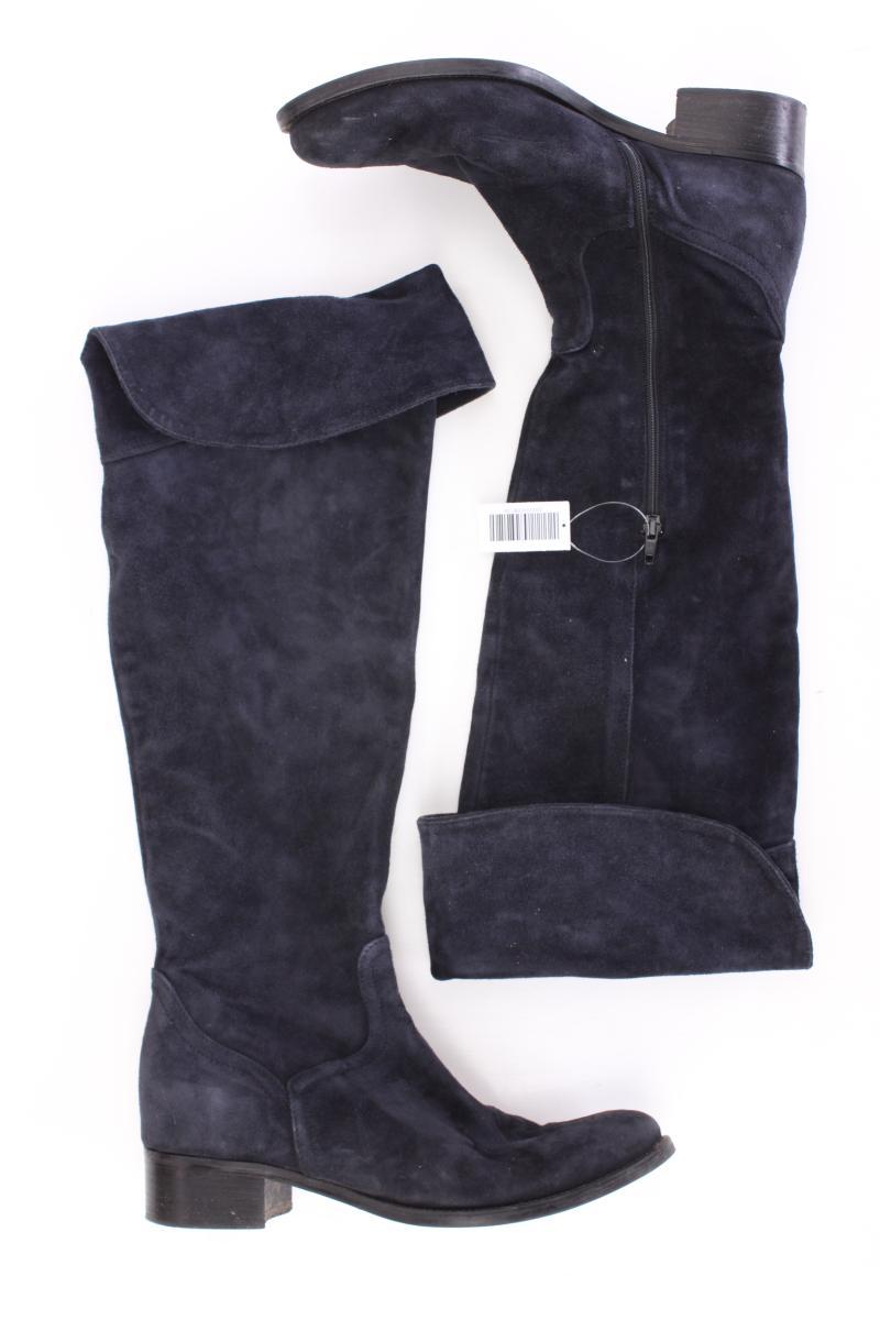 Bartu Echtleder Stiefel Gr. 39 blau