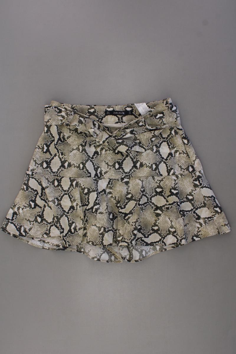 Zara Skort Gr. S mit Tierdruck neuwertig braun aus Polyester