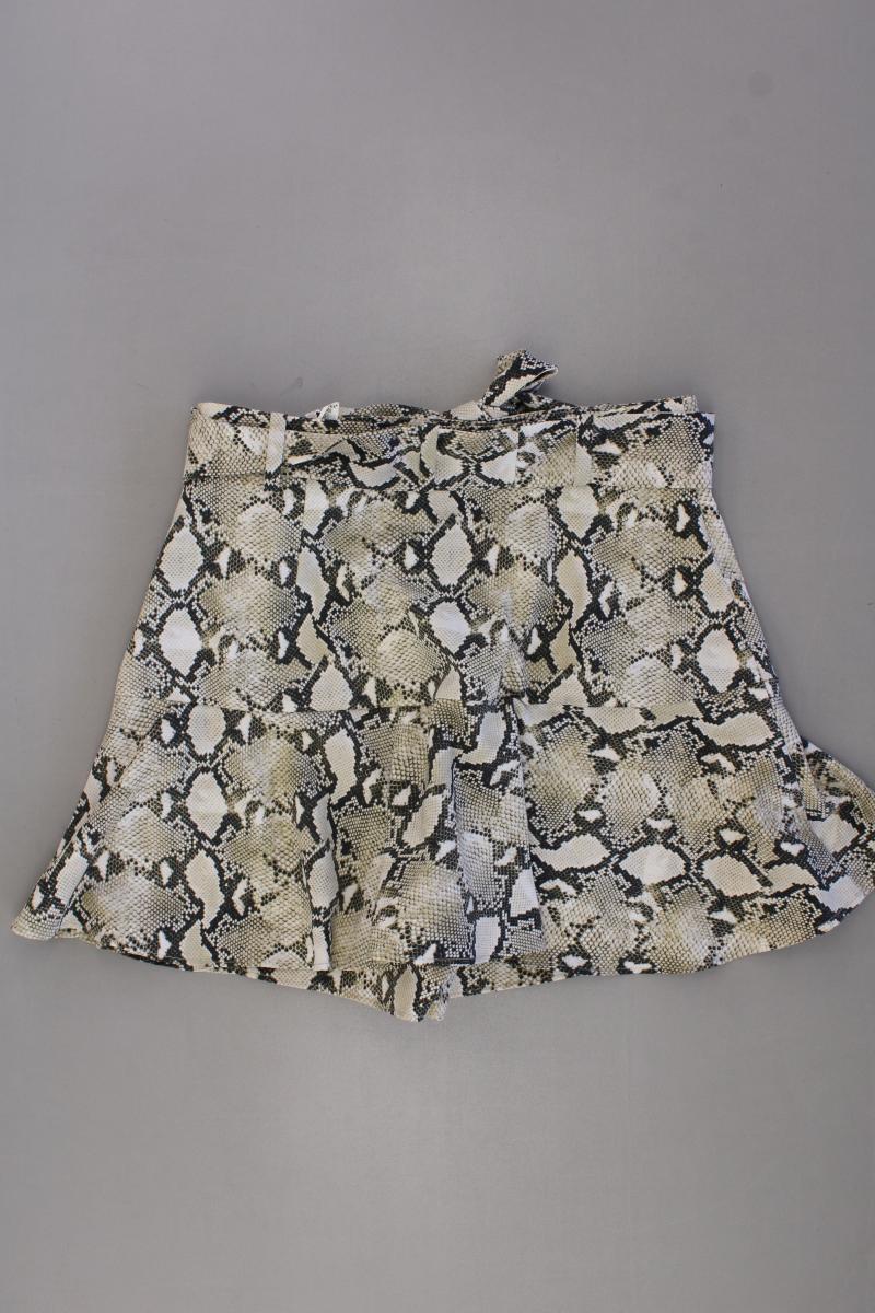 Zara Skort Gr. S mit Tierdruck neuwertig braun aus Polyester