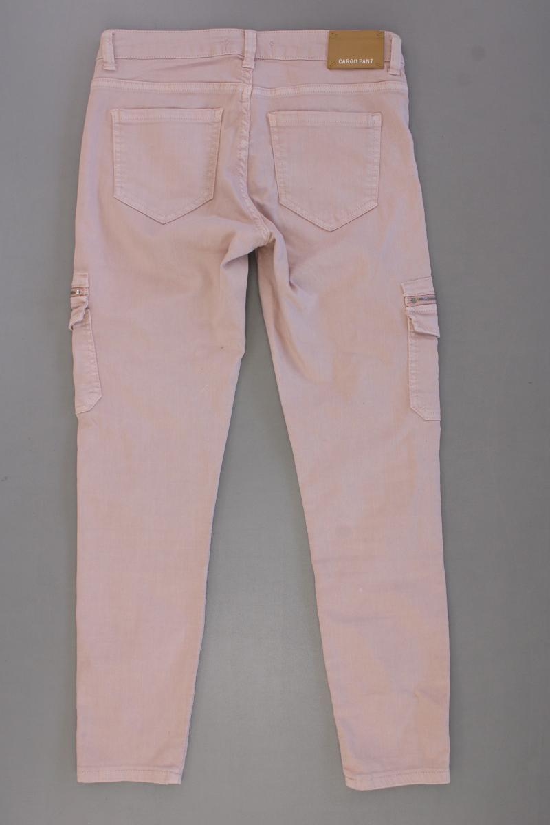Bershka Cargo Jeans Gr. 38 rosa aus Baumwolle