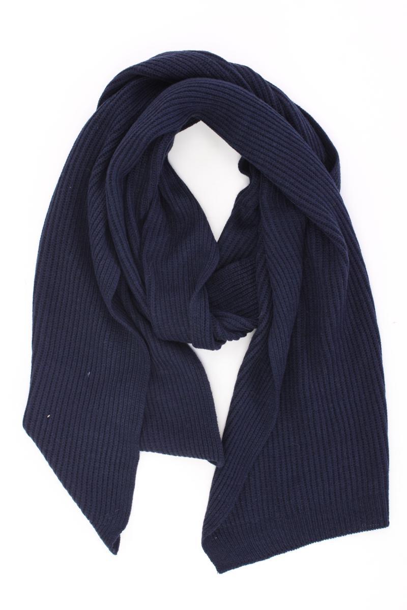 Schal für Herren blau aus Polyacryl