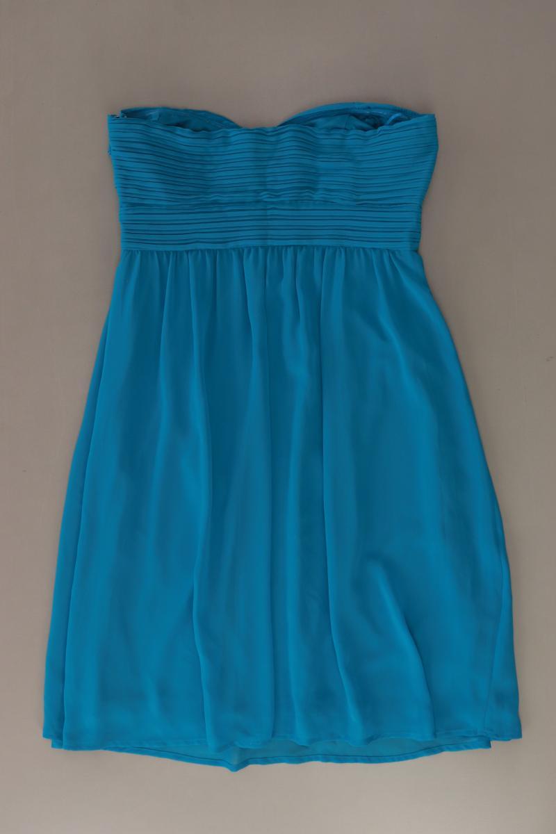 Esprit Bandeaukleid Gr. 36 Ärmellos blau aus Polyester