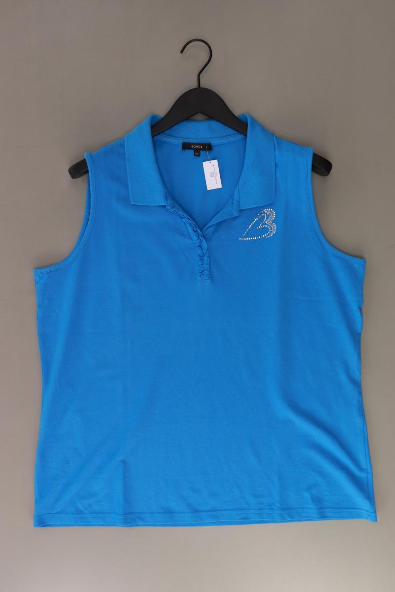 Bonita Polotop Gr. XXL neuwertig blau aus Baumwolle