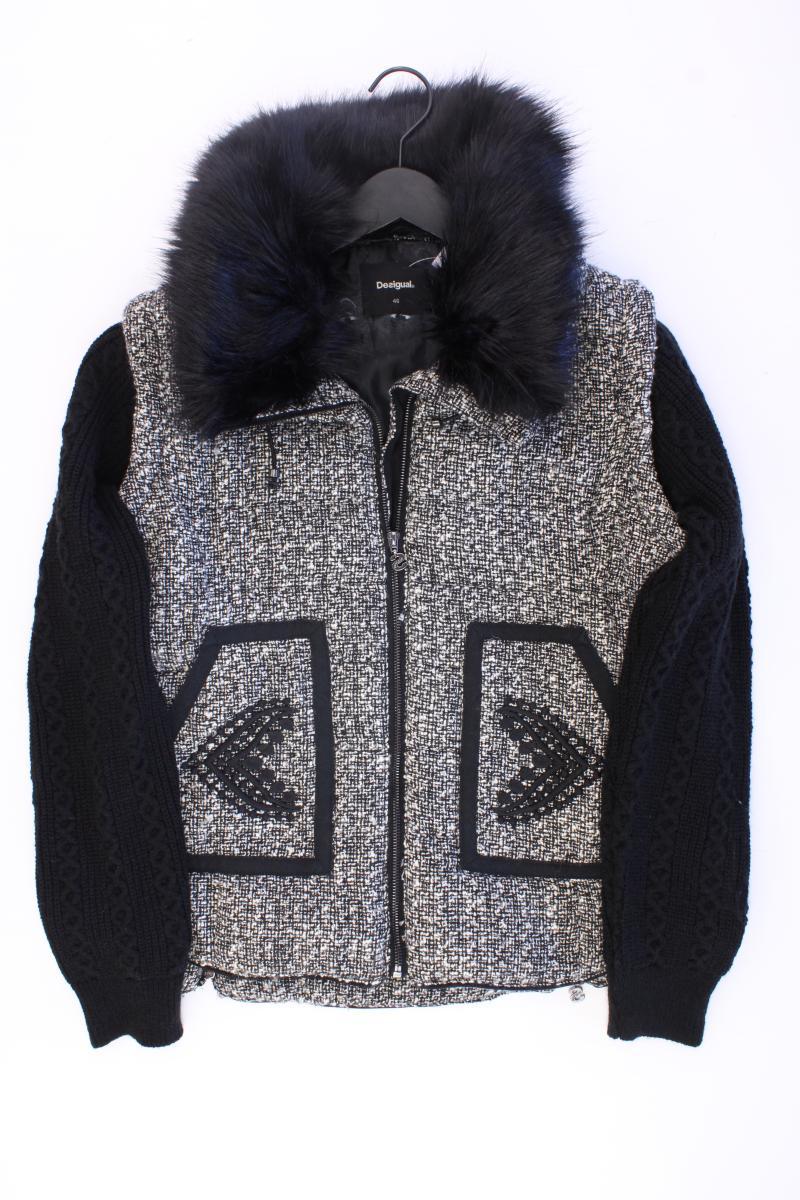 Desigual Classic Jacke Gr. 46 schwarz aus Polyester