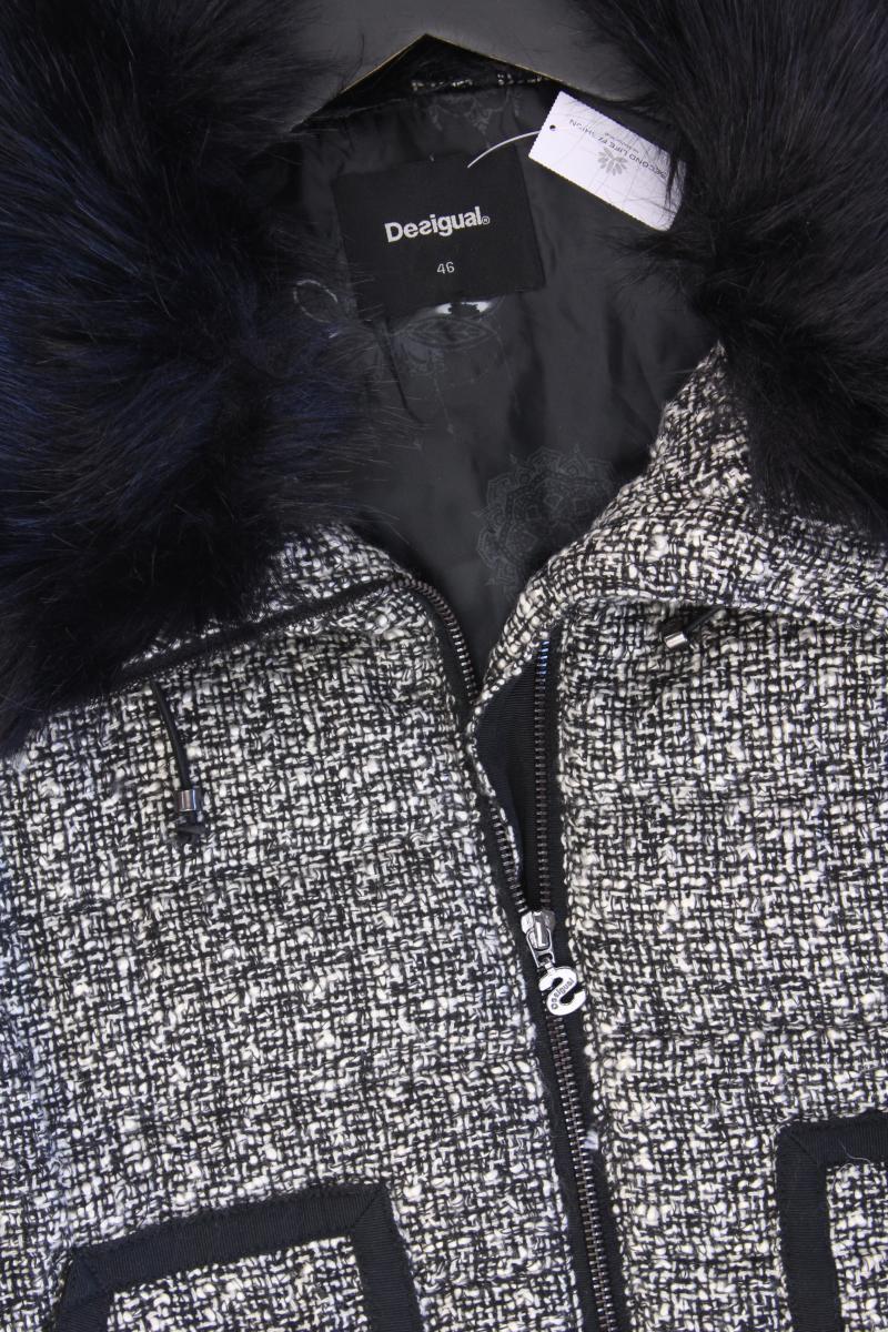 Desigual Classic Jacke Gr. 46 schwarz aus Polyester