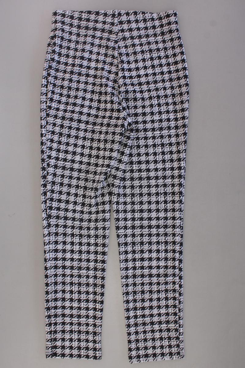 Rinascimento Stoffhose Gr. L hahnentritt neuwertig schwarz aus Polyester