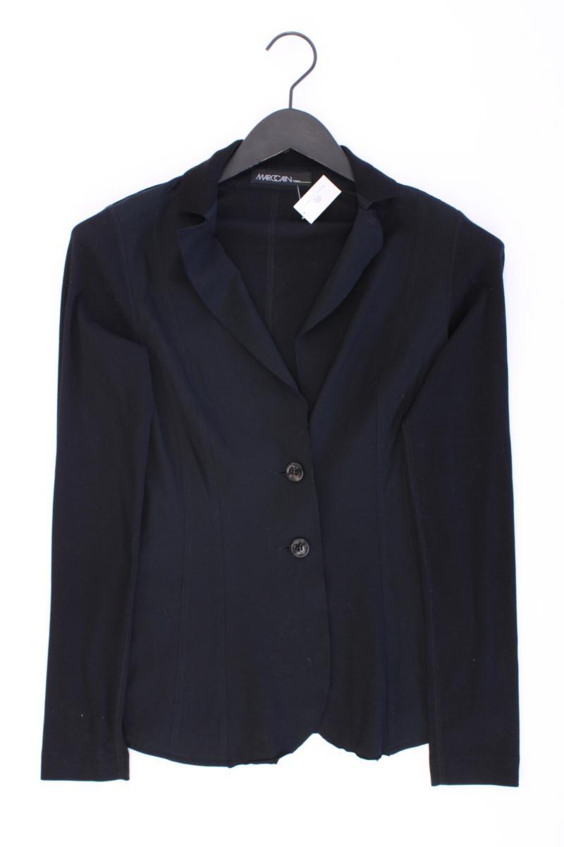 Marc Cain Slim Blazer Gr. 36 schwarz aus Baumwolle