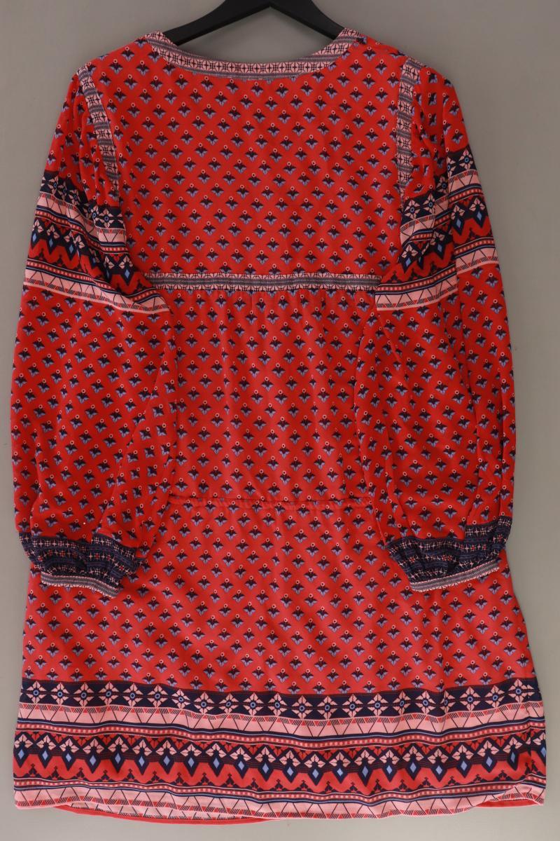 Tom Tailor Langarmkleid Gr. 40 rot aus Polyester