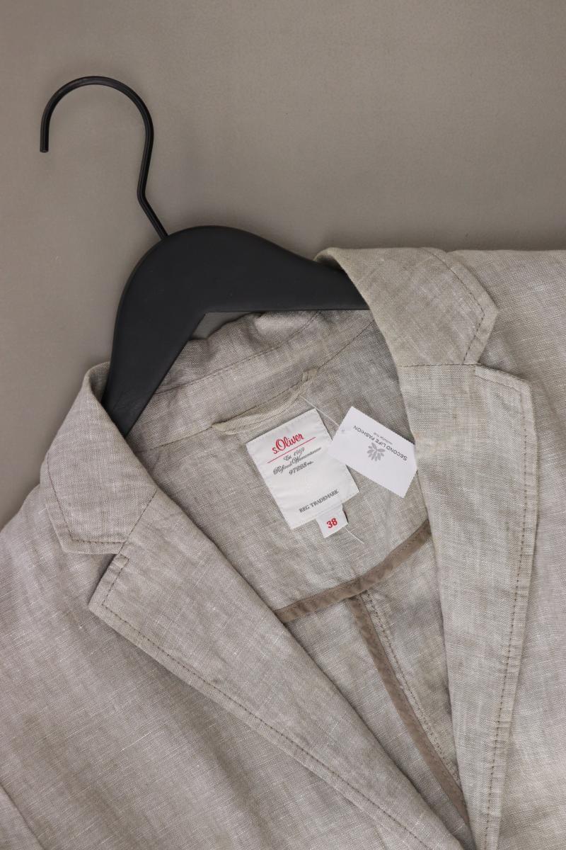 s.Oliver Regular Blazer Gr. 38 grau
