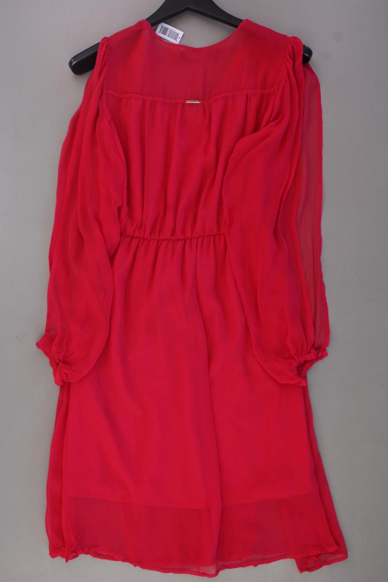 Marciano Guess Chiffonkleid Gr. 40 Langarm pink aus Seide