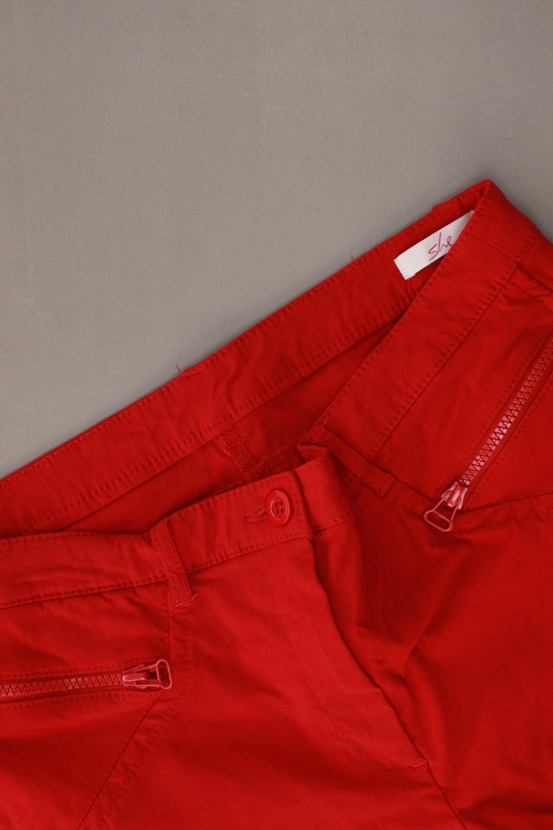 She 7/8 Hose Gr. 42 rot aus Viskose