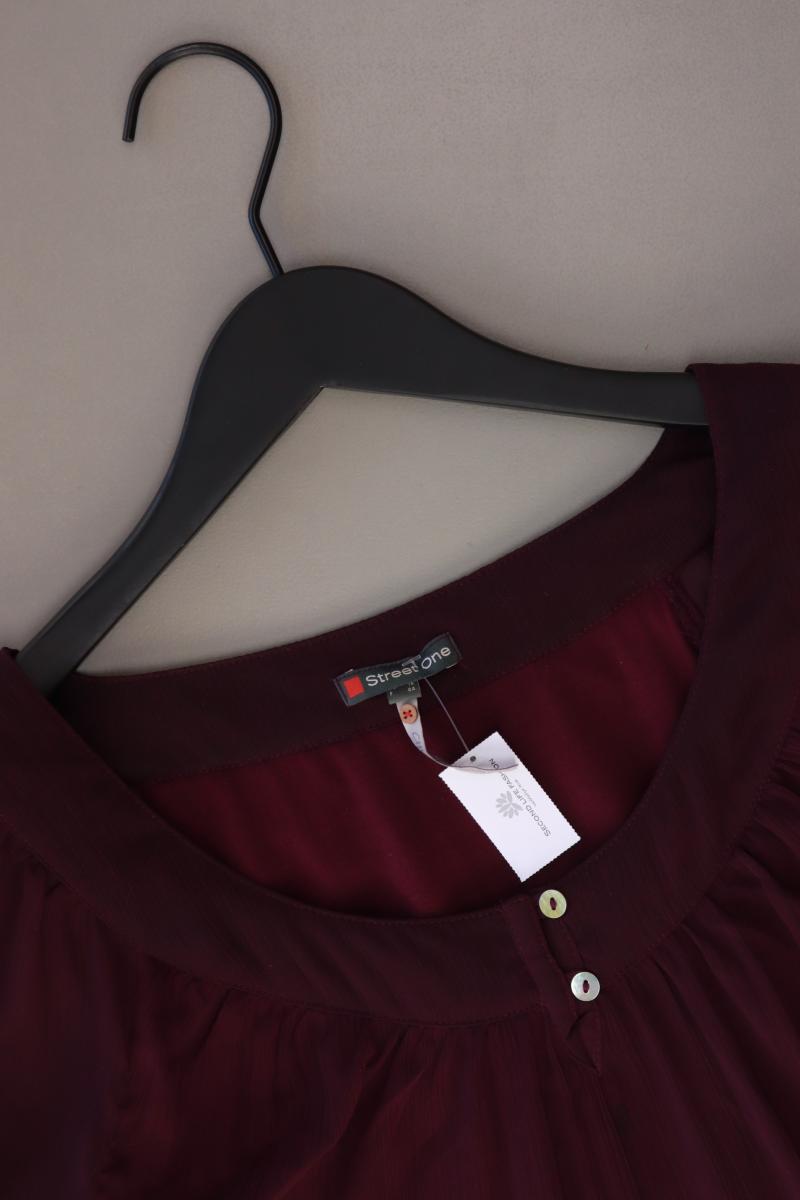 Street One Langarmbluse Gr. 42 lila aus Polyester