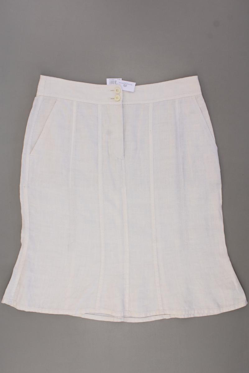 Marc Cain Leinenrock Gr. 38 creme