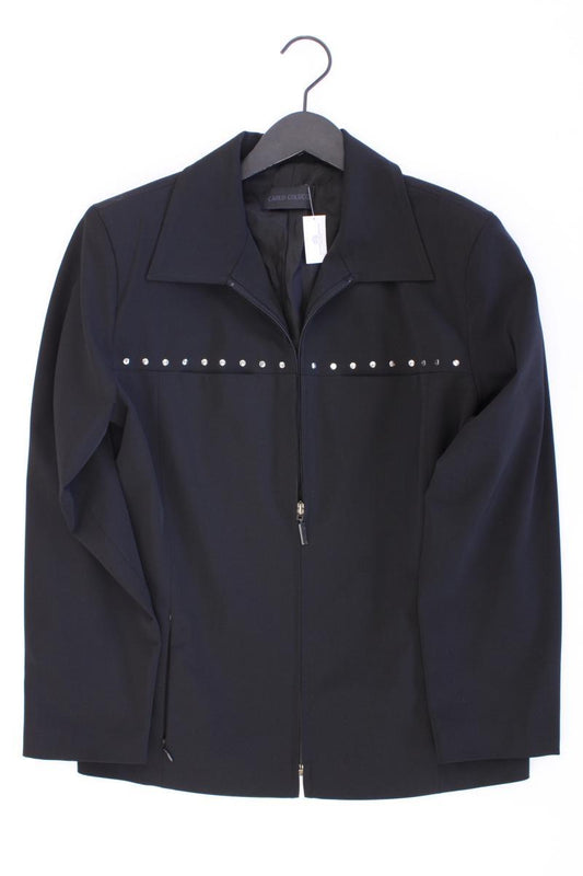 Carlo Colucci Übergangsjacke Gr. 40 neuwertig mit Nieten Vintage schwarz