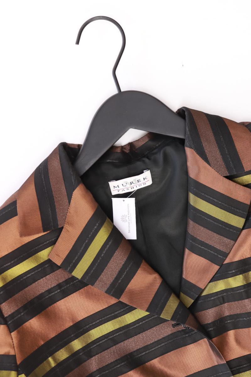 Murek Fashion Vintage Blazer Gr. 42 gestreift braun